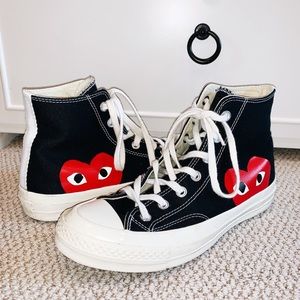 Converse X PLAY Comme Des Garçons Hightops